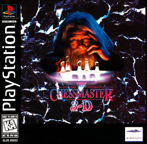 Chessmaster 3D Jewel Case PS1 Used
