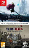 Child Of Light And Valiant Hearts 2 Pack Import Switch Used