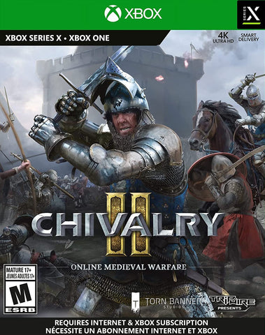 Chivalry 2 Internet & Xbox Subscription Required Xbox Series X Xbox One New