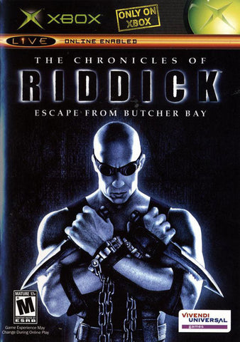 Chronicles Of Riddick Escape From Butcher Bay NTSC Xbox Used