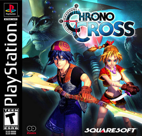 Chrono Cross Black Label PS1 Used