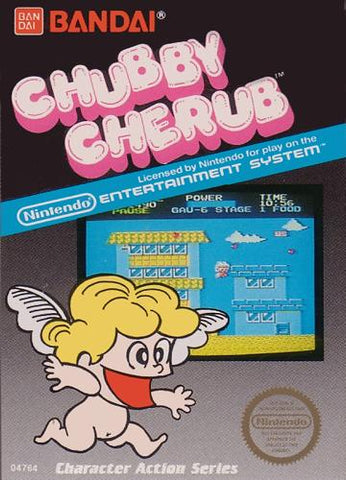 Chubby Cherub NES Used Cartridge Only