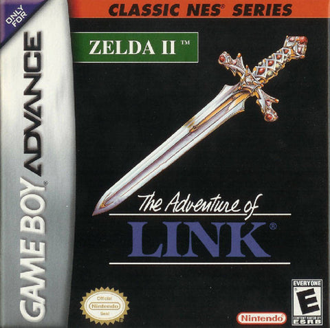 Classic NES Series Zelda II Link Gameboy Advance Used Cartridge Only