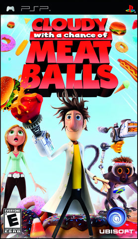 Cloudy With A Chance Of Meatballs PSP Used