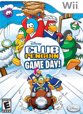 Club Penguin Game Day Wii Used