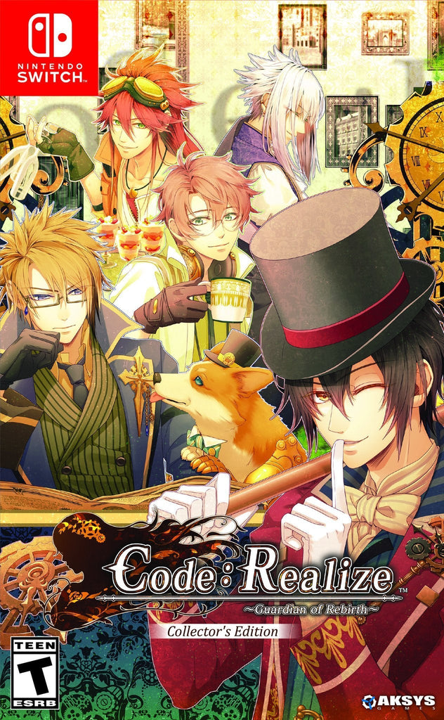 Code Realize Guardian Of Rebirth Collectors Edition Switch New