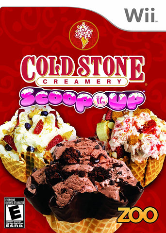 Cold Stone Creamery Scoop It Up Wii Used