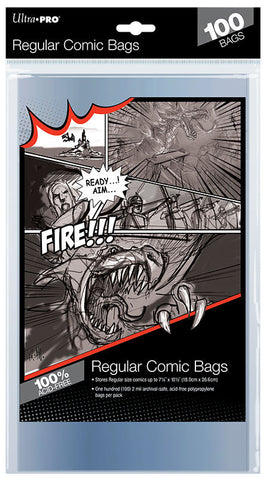 Comic Bags Ultra Pro Regular 100