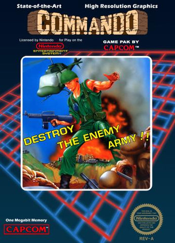 Commando NES Used Cartridge Only