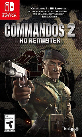 Commandos 2 HD Remastered Switch Used