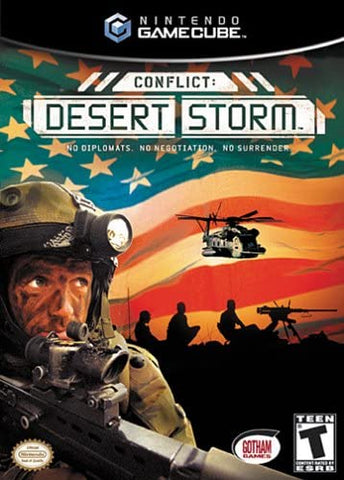 Confict Desert Storm GameCube Used