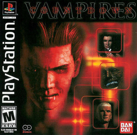 Countdown Vampires PS1 Used