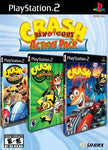 Crash Bandicoot Action Pack Nitro kart Twinsantiy and Tag Team Racing With Slip Cover PS2 Used