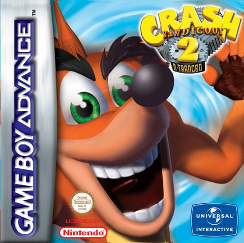 Crash Bandicoot 2 N-Tranced Gameboy Advance Used Cartridge Only