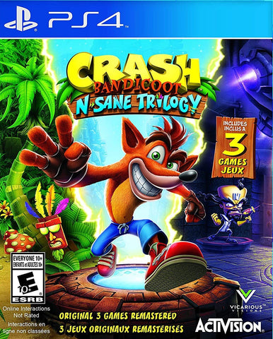 Crash Bandicoot N Sane Trilogy PS4 Used