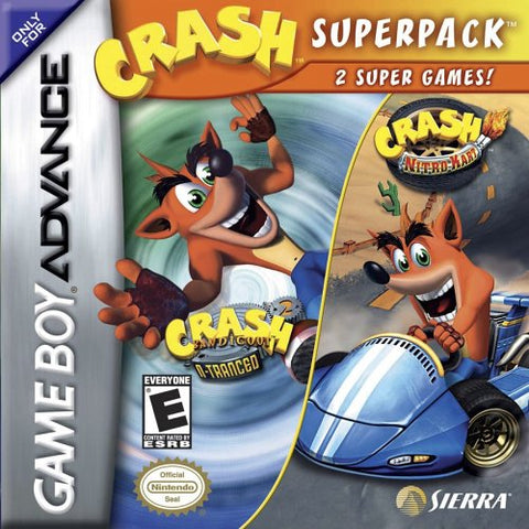 Crash Superpack Gameboy Advance Used Cartridge Only