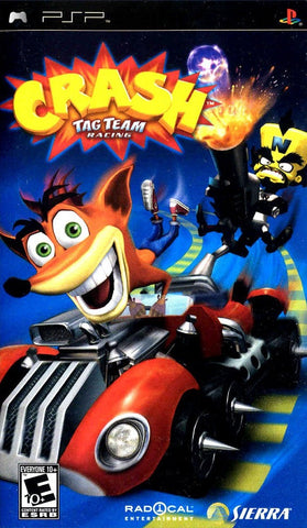 Crash Tag Team Racing PSP Used