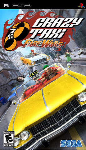 Crazy Taxi Fare Wars PSP Used