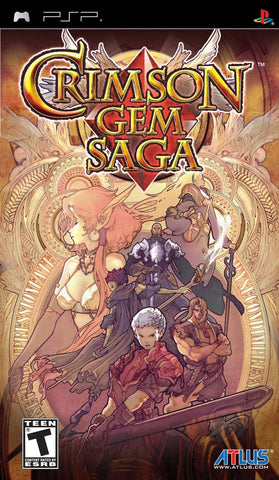 Crimson Gem Saga PSP Used