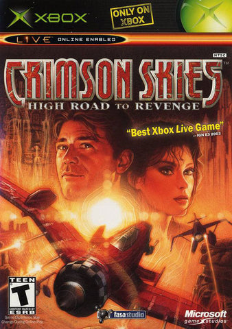Crimson Skies High Road To Revenge Xbox Used