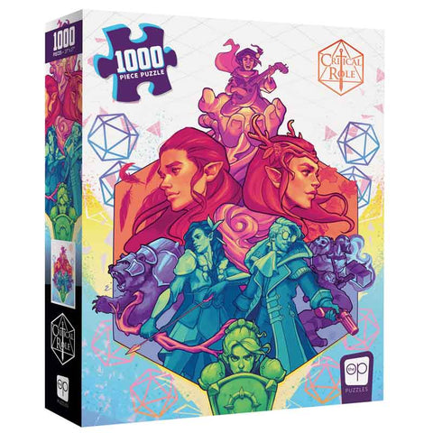 Critical Role Vox Machina 1000 Piece Puzzle New