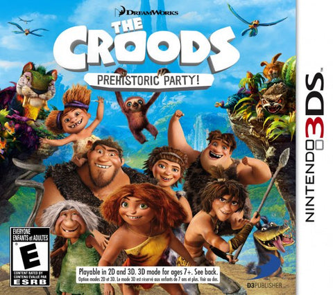 Croods Prehistoric Party 3DS Used