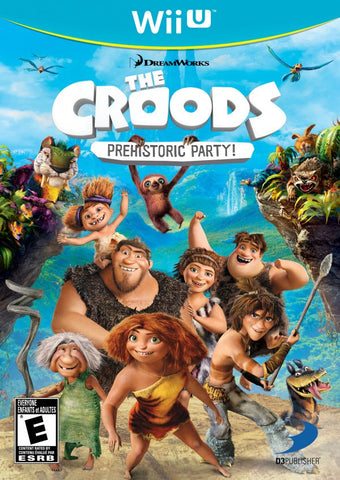 Croods Prehistoric Party Wii U Used