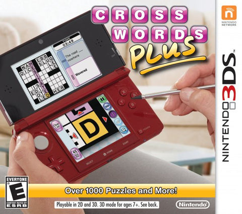 Crosswords Plus 3DS Used Cartridge Only