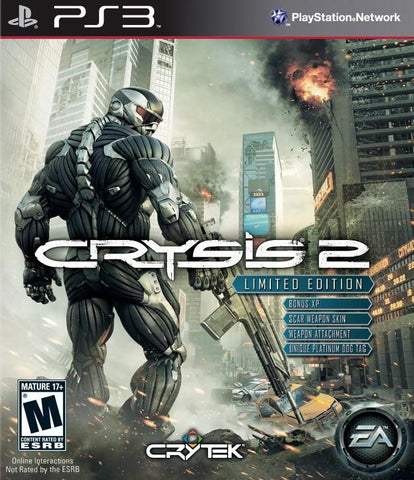 Crysis 2 Black Label PS3 New