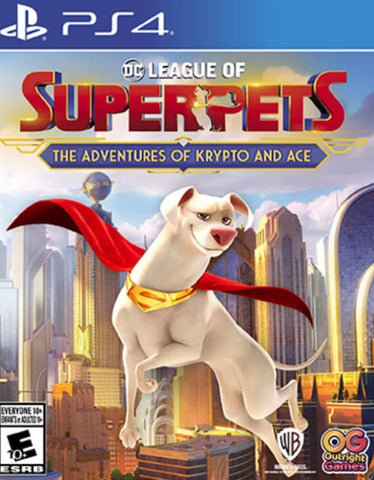 DC League Of Super Pets The Adventures Of Krypto And Ace PS4 New