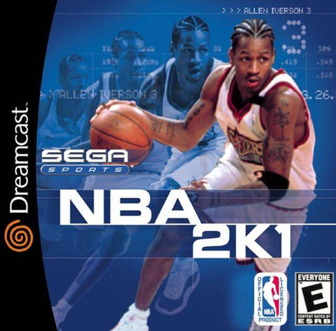 NBA 2K1 Dreamcast Used