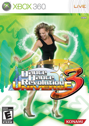 Dance Dance Revolution Universe 3 Game Only Mat Required 360 Used