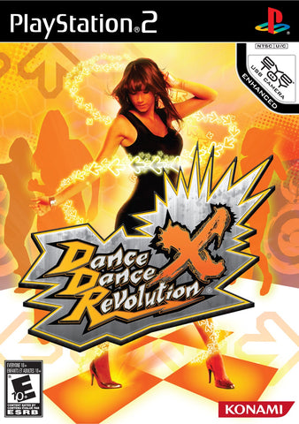 Dance Dance Revolution DDR X Game Only Mat Required PS2 Used