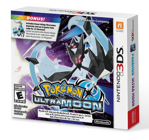 Pokemon Ultra Moon Limited Edition Keychain 3DS New