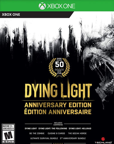 Dying Light Anniversary Edition Xbox One Used