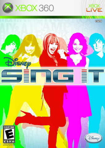 Disney Sing It Game Only Mic Required 360 Used