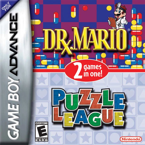 Dr Mario & Puzzle League Gameboy Advance Used Cartridge Only
