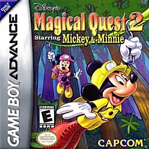 Magical Quest 2 Starring Mickey & Minnie Gameboy Advance Used Cartridge Only