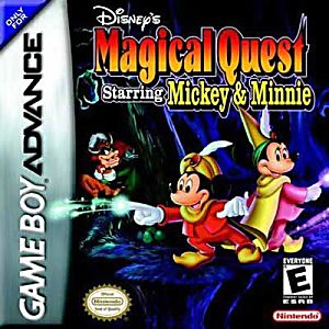 Magical Quest Starring Mickey & Minnie Gameboy Advance Used Cartridge Only