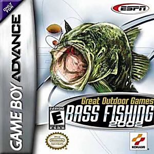 Great Outdoor Games Bass 2002 Gameboy Advance Used Cartridge Only