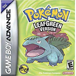 Pokemon Leaf Green Gameboy Advance Used Cartridge Only