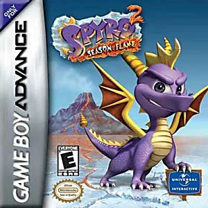 Spyro 2 Season Of Flame Gameboy Advance Used Cartridge Only