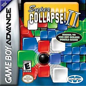 Super Collapse II Gameboy Advance Used Cartridge Only