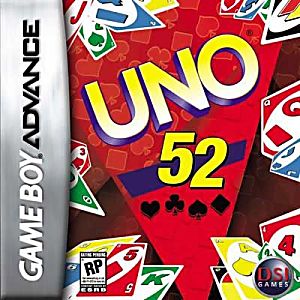 Uno 52 Gameboy Advance Used Cartridge Only