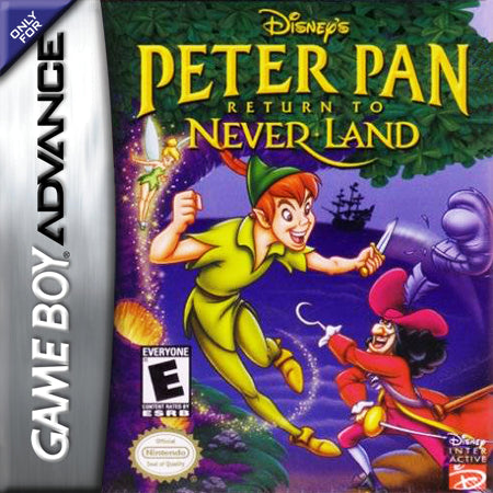 Peter Pan Return To Neverland Gameboy Advance Used Cartridge Only