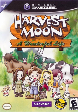 Harvest Moon A Wonderful Life GameCube Used
