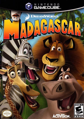 Madagascar GameCube Used