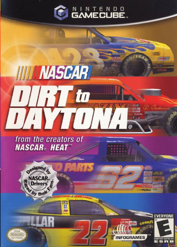 Nascar Dirt To Daytona GameCube Used