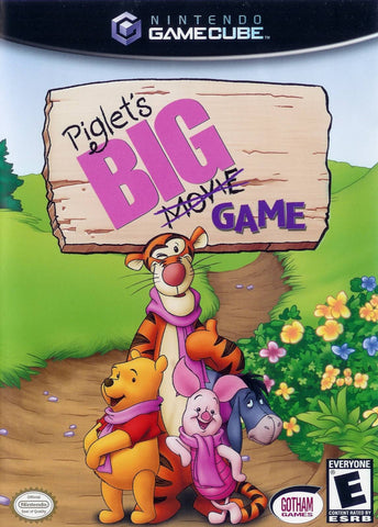 Piglets Big Game GameCube Used