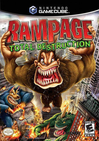 Rampage Total Destruction GameCube Used